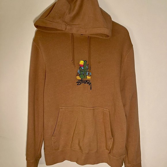 Stussy s/m hoodie with cactus detailing - Picture 1 of 6